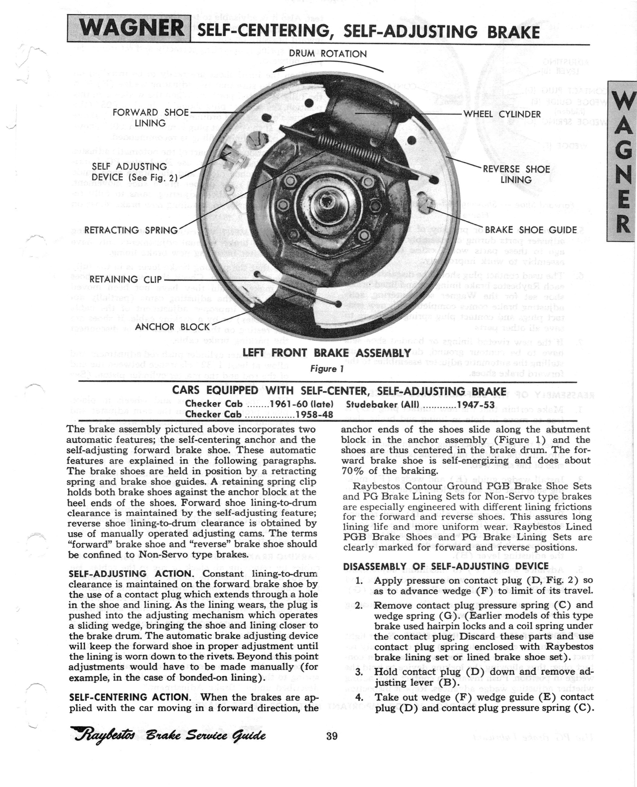 19401961 Brake Service Guide by Raybestos page 41 of 76